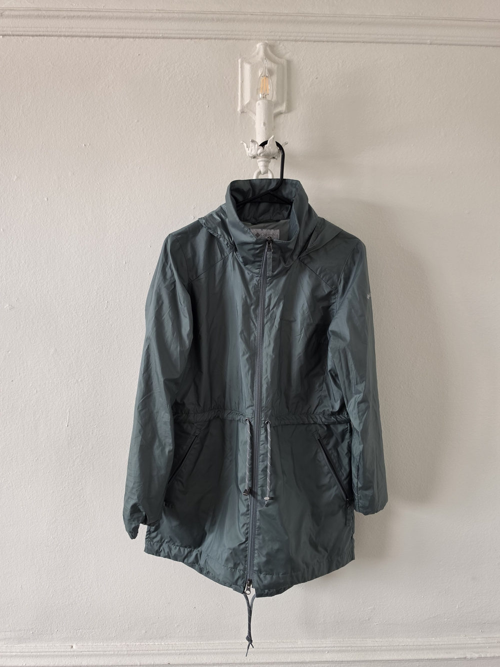 Columbia Women's Hooded Utility Jacket - Slate Green